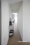 Hallway, white hallway, neutral hallway