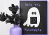 Count down to the spookiest day of the year with this DIY chalkboard photo