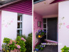 pink exterior ideas, pink exterior inspiration, exterior design, pink house, colour palette, resene