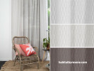 curtain inspiration, curtain ideas, curtain design, textured curtains, sheer curtains, resene