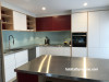 kitchen inspiration, blue splashback, splash back inspo, corner kitchen, open shelving, Resene