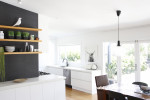 kitchen inspiration, kitchen ideas, neutral kitchen ideas, kitchen design, black and white kitchen